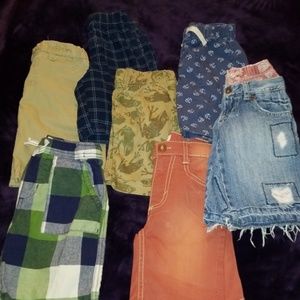 Bundle of 7 boys shorts